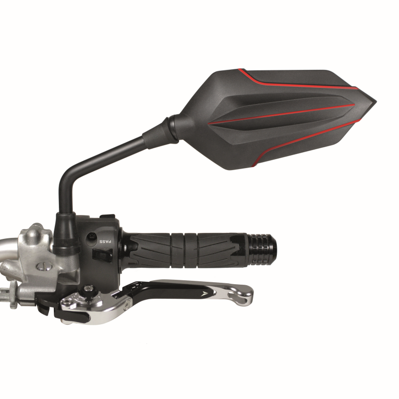 Rétroviseur Homologué Réversible Chucky Noir/Rouge